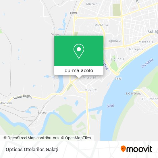 Hartă Opticas Otelarilor