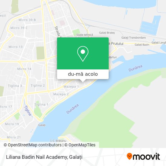 Hartă Liliana Badin Nail Academy