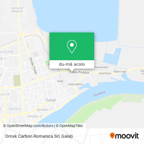 Hartă Omsk Carbon Romanica Srl