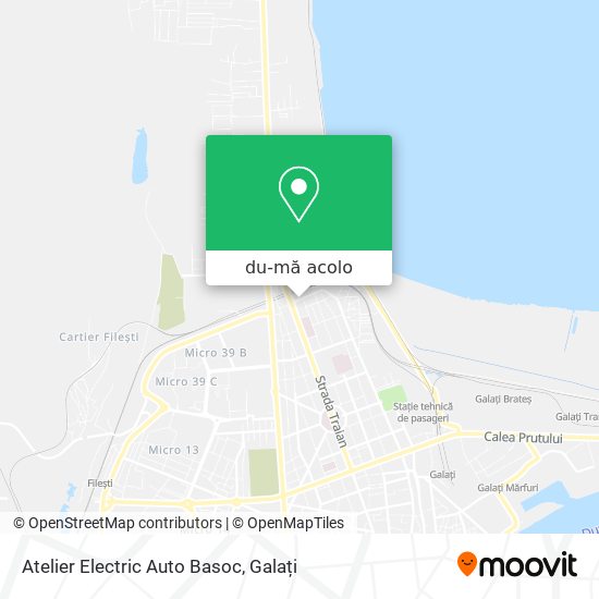 Hartă Atelier Electric Auto Basoc