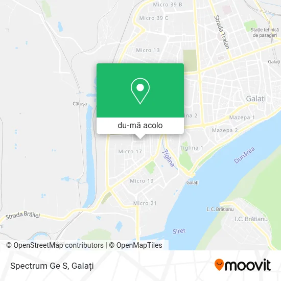 Hartă Spectrum Ge S