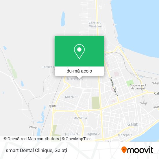 Hartă smart Dental Clinique