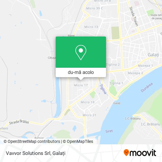 Hartă Vavvor Solutions Srl