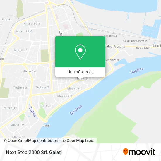 Hartă Next Step 2000 Srl