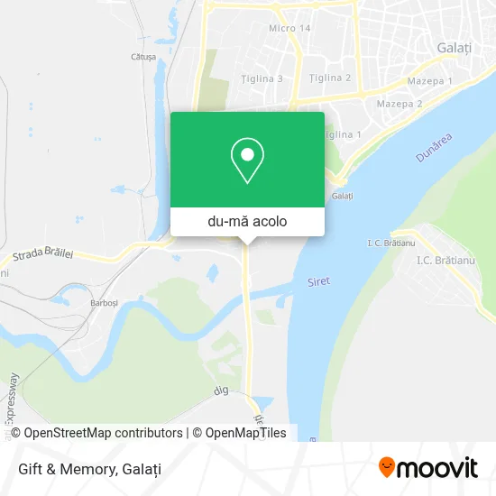 Hartă Gift & Memory