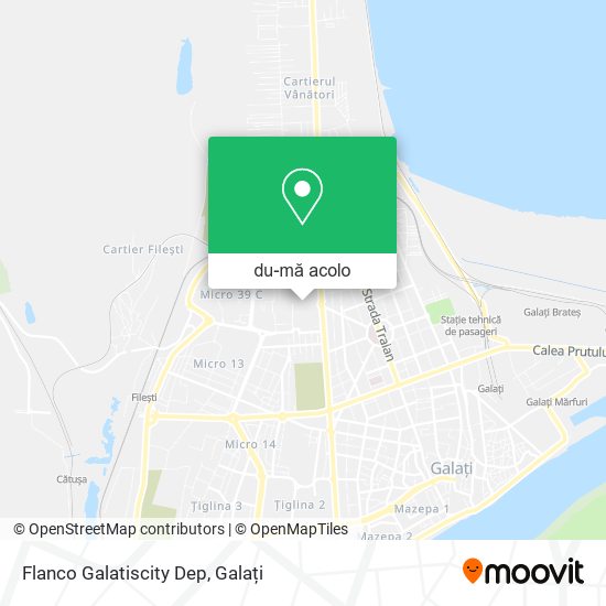Hartă Flanco Galatiscity Dep