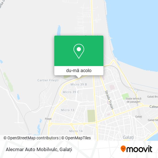 Hartă Alecmar Auto Mobilvulc