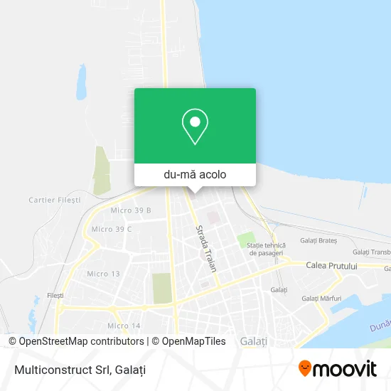 Hartă Multiconstruct Srl