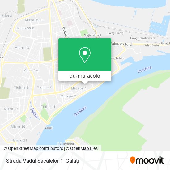 Hartă Strada Vadul Sacalelor 1