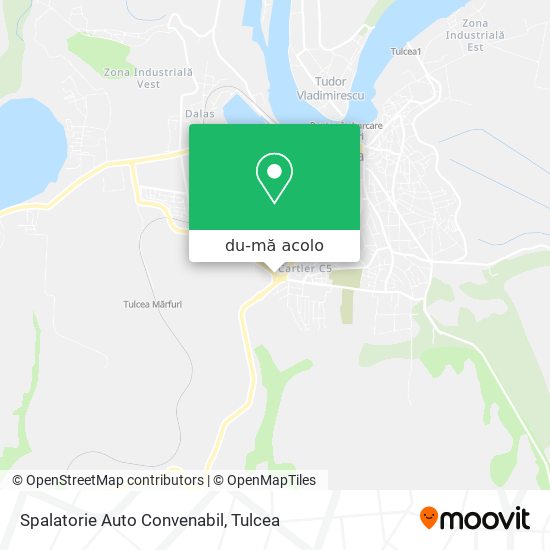 Hartă Spalatorie Auto Convenabil