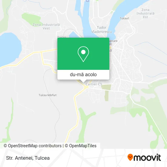 Hartă Str. Antenei