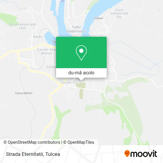 Hartă Strada Eternitatii