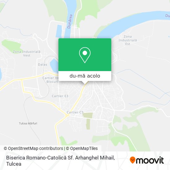 Hartă Biserica Romano-Catolică  Sf. Arhanghel Mihail