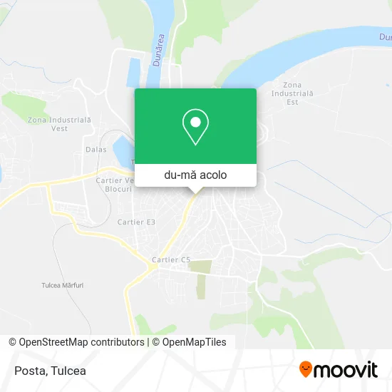 Hartă Posta