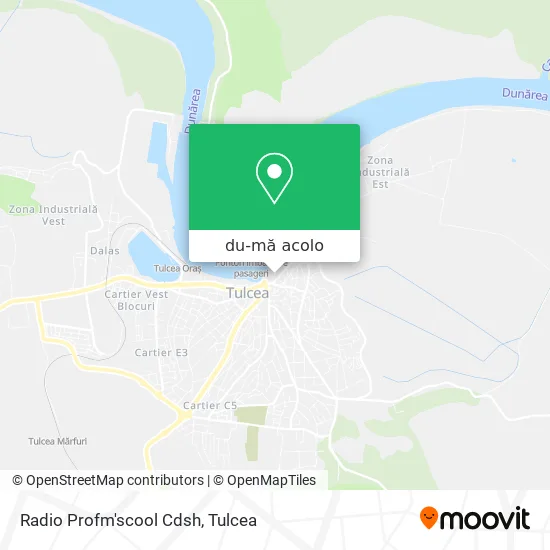 Hartă Radio Profm'scool Cdsh