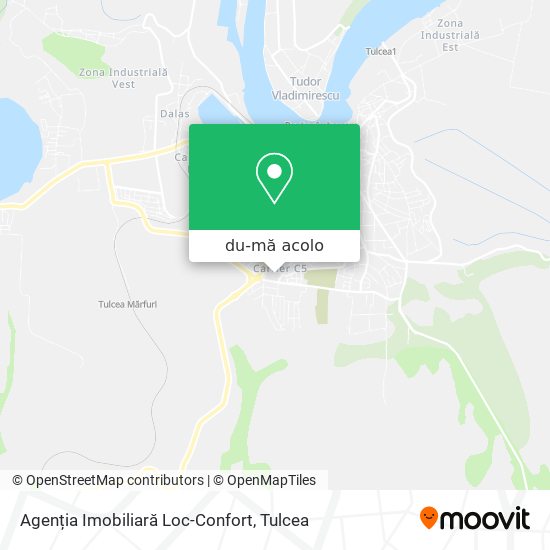 Hartă Agenția Imobiliară Loc-Confort