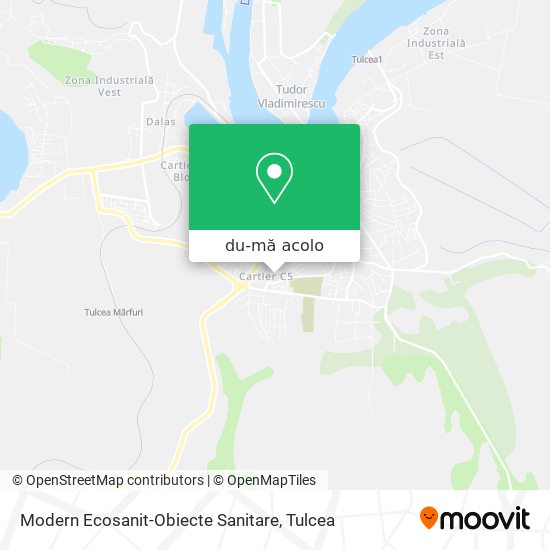 Hartă Modern Ecosanit-Obiecte Sanitare