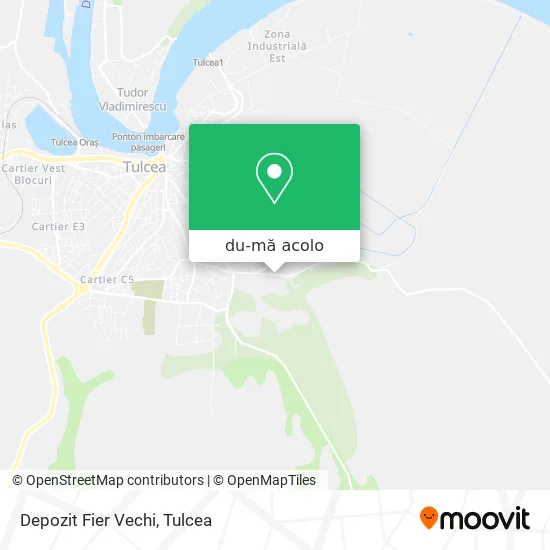 Hartă Depozit Fier Vechi