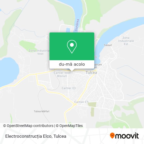 Hartă Electroconstrucția Elco