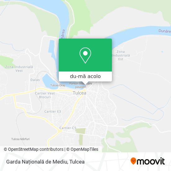 Hartă Garda Națională de Mediu