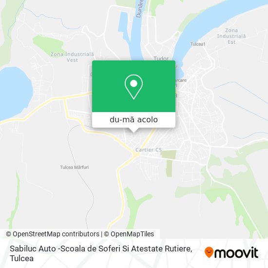 Hartă Sabiluc Auto -Scoala de Soferi Si Atestate Rutiere