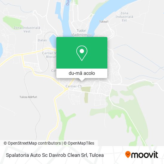 Hartă Spalatoria Auto Sc Davirob Clean Srl