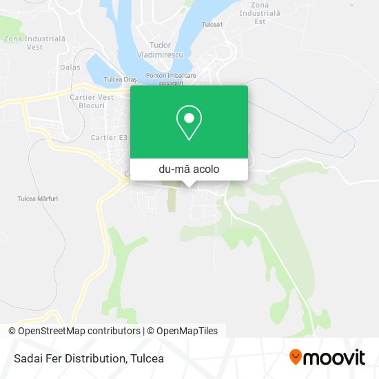 Hartă Sadai Fer Distribution