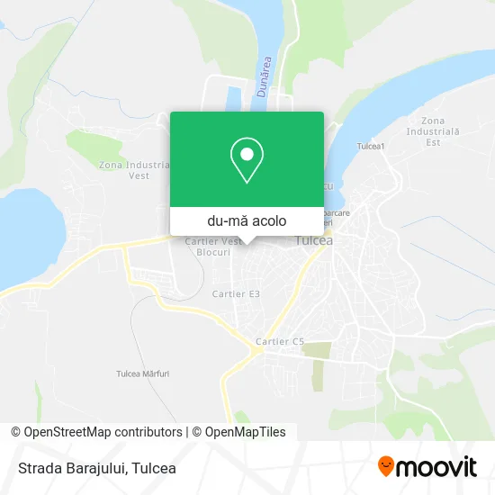 Hartă Strada Barajului