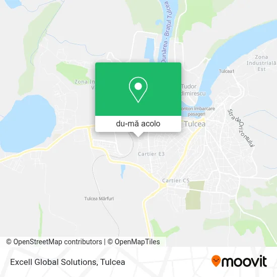 Hartă Excell Global Solutions