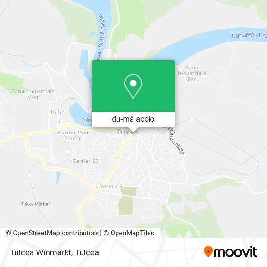 Hartă Tulcea Winmarkt