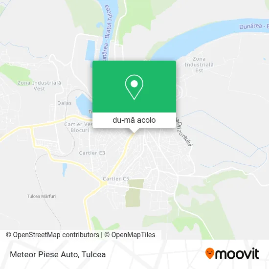 Hartă Meteor Piese Auto