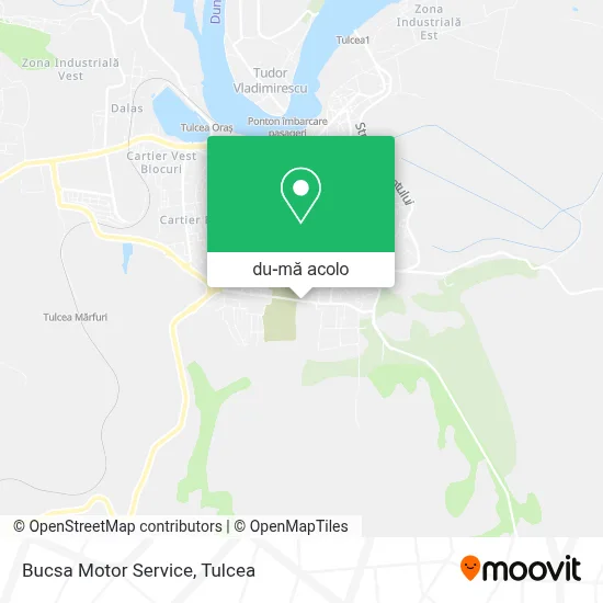 Hartă Bucsa Motor Service