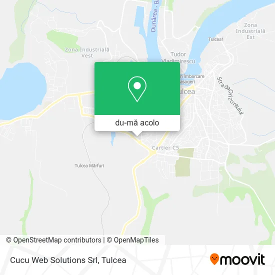 Hartă Cucu Web Solutions Srl