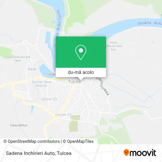Hartă Sadena Inchirieri Auto