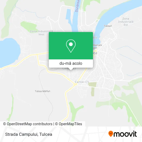 Hartă Strada Campului