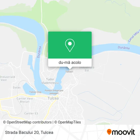 Hartă Strada Bacului 20