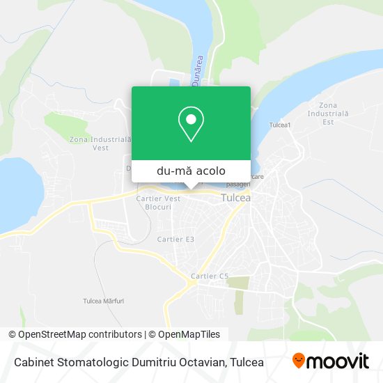 Hartă Cabinet Stomatologic Dumitriu Octavian