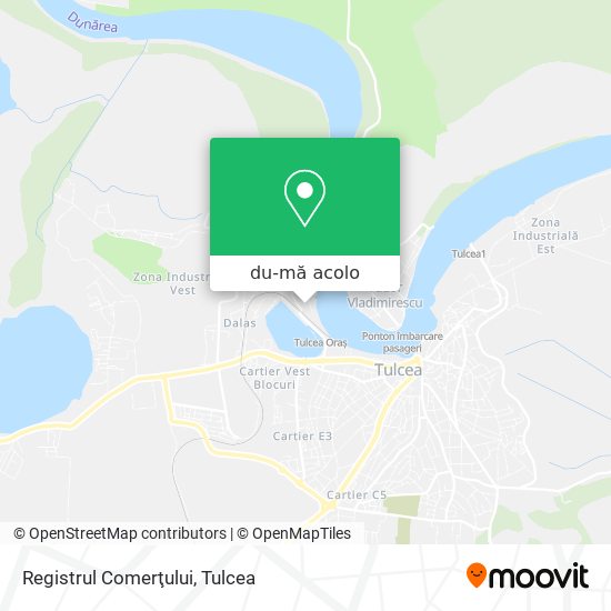 Hartă Registrul Comerţului