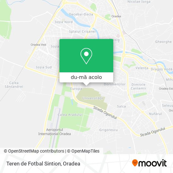 Hartă Teren de Fotbal Sintion