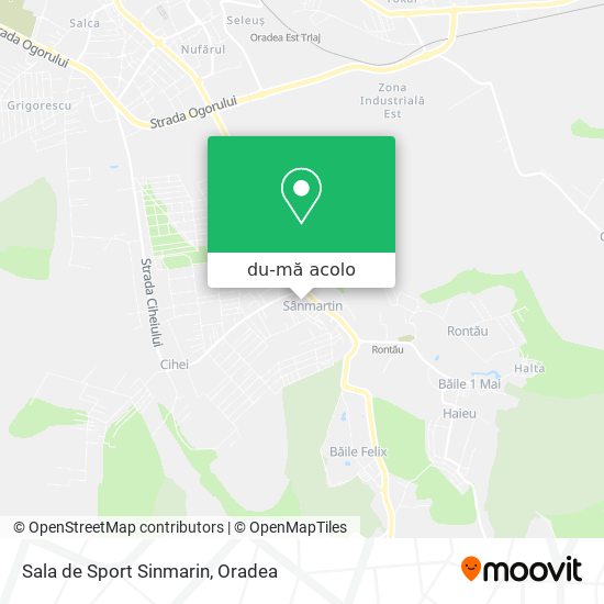 Hartă Sala de Sport Sinmarin