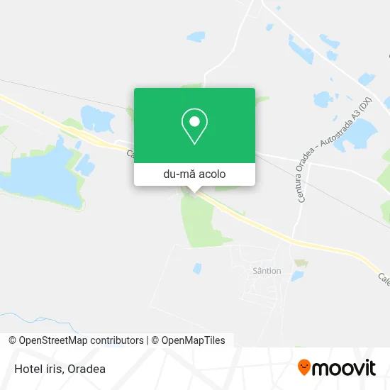 Hartă Hotel iris