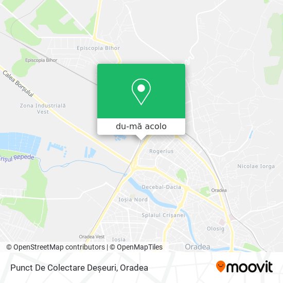 Hartă Punct De Colectare Deșeuri