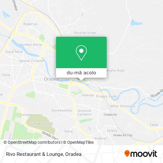 Hartă Rivo Restaurant & Lounge
