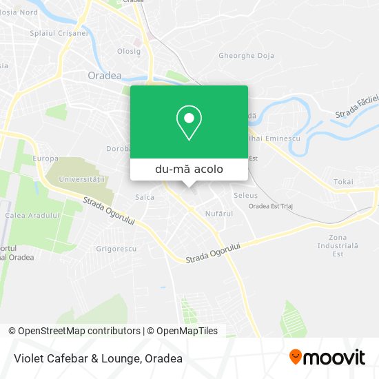 Hartă Violet Cafebar & Lounge