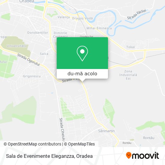 Hartă Sala de Evenimente Eleganzza