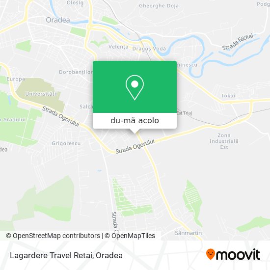 Hartă Lagardere Travel Retai