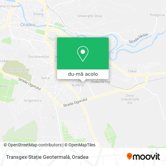 Hartă Transgex-Stație Geotermală