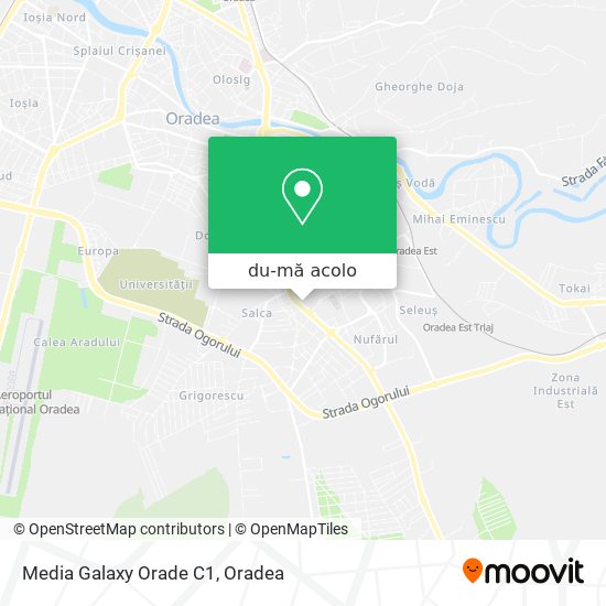 Hartă Media Galaxy Orade C1