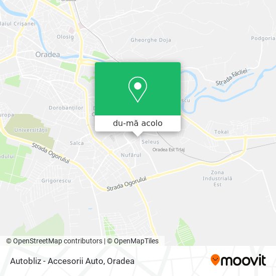 Hartă Autobliz - Accesorii Auto