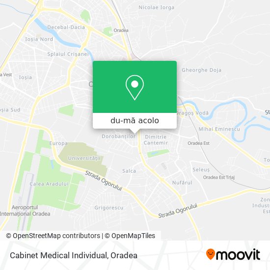 Hartă Cabinet Medical Individual